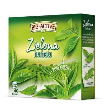 Herbata Big-Active zielona (40 torebek)