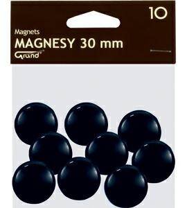 Magnesy do tablic 30mm Grand (10) czarne
