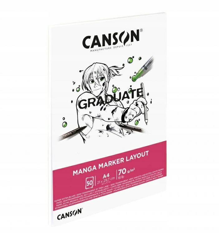 Blok szkicowy Canson Graduate Manga