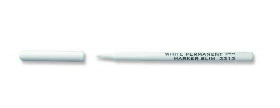 Marker permanentny biały KOH-I-NOOR 3313