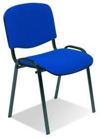 Krzesło ISO black CU-6 niebieskie