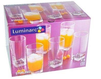 Szklanka Sterling Luminarc (6szt) 33cl