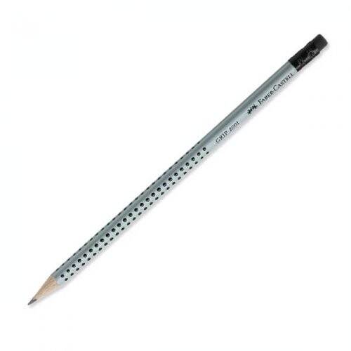 Ołówek Faber-Castell GRIP 2001 HB z gum.