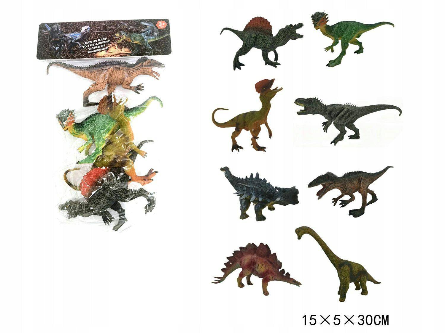GAZELO figurki dinozaury 4 szt G200171