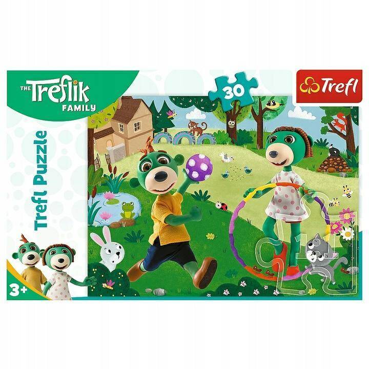 TREFL puzzle Rodzina Treflików Aktywny