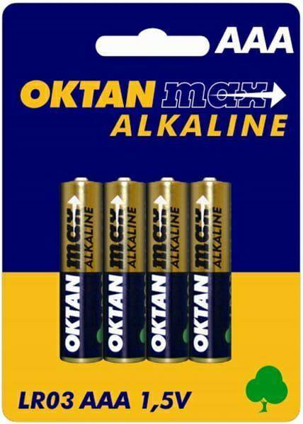 Bateria alkaiczna oktan max AAA R3 4szt