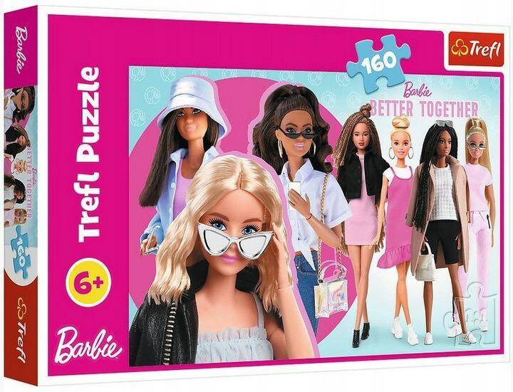 TREFL puzzle 160 elementów Barbie i jej