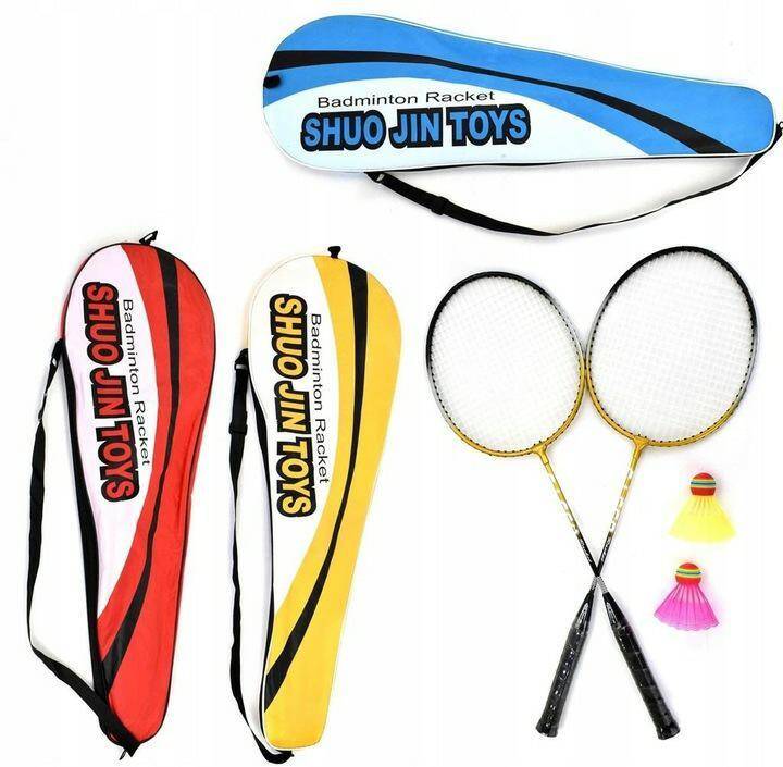 badminton zestaw w etuii mix kolorów