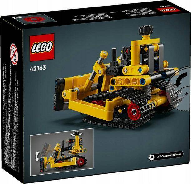 LEGO TECHNIC 42163 buldożer do zadań
