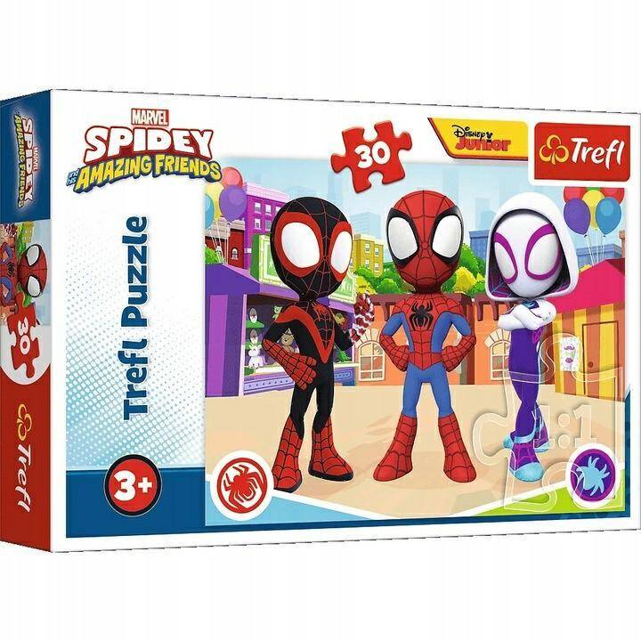 TREFL puzzle Spiderman Przygody Spidey