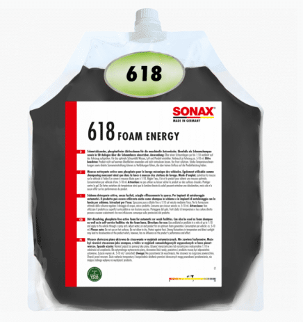 SONAX Acti Foam ENERGY 5l Aktywna Piana o Neutralnym pH