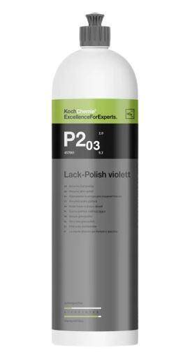 KOCH CHEMIE P2 03 Lack Polish Violett 1l Pasta Polerska Ścierna Zapewniająca Wysoki Połysk