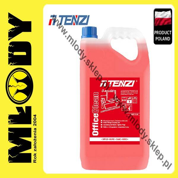 TENZI Office Clean GT Amore 5l Gotowy do Użycia Płyn do Mycia Mebli i Wyposażenia Wnętrz