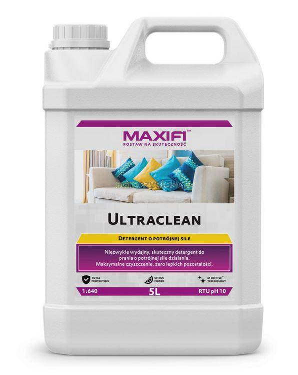 MAXIFI Ultraclean 5l Detergent do Prania Dywanów Wykładzin i Tapicerek