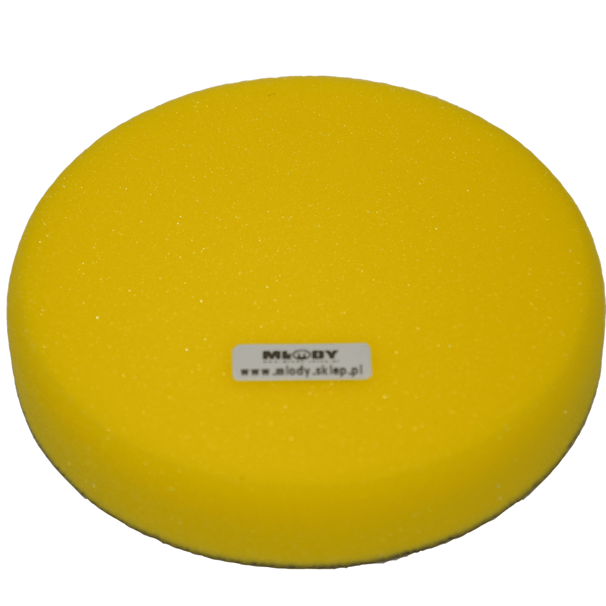 NAT Gąbka Polerska Gładka 165x25mm Żółta na Rzep