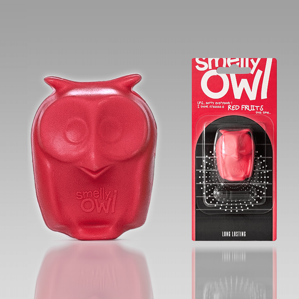 READYSTEADY Smelly Owl Red Fruits Zapachowe Sówki 3D
