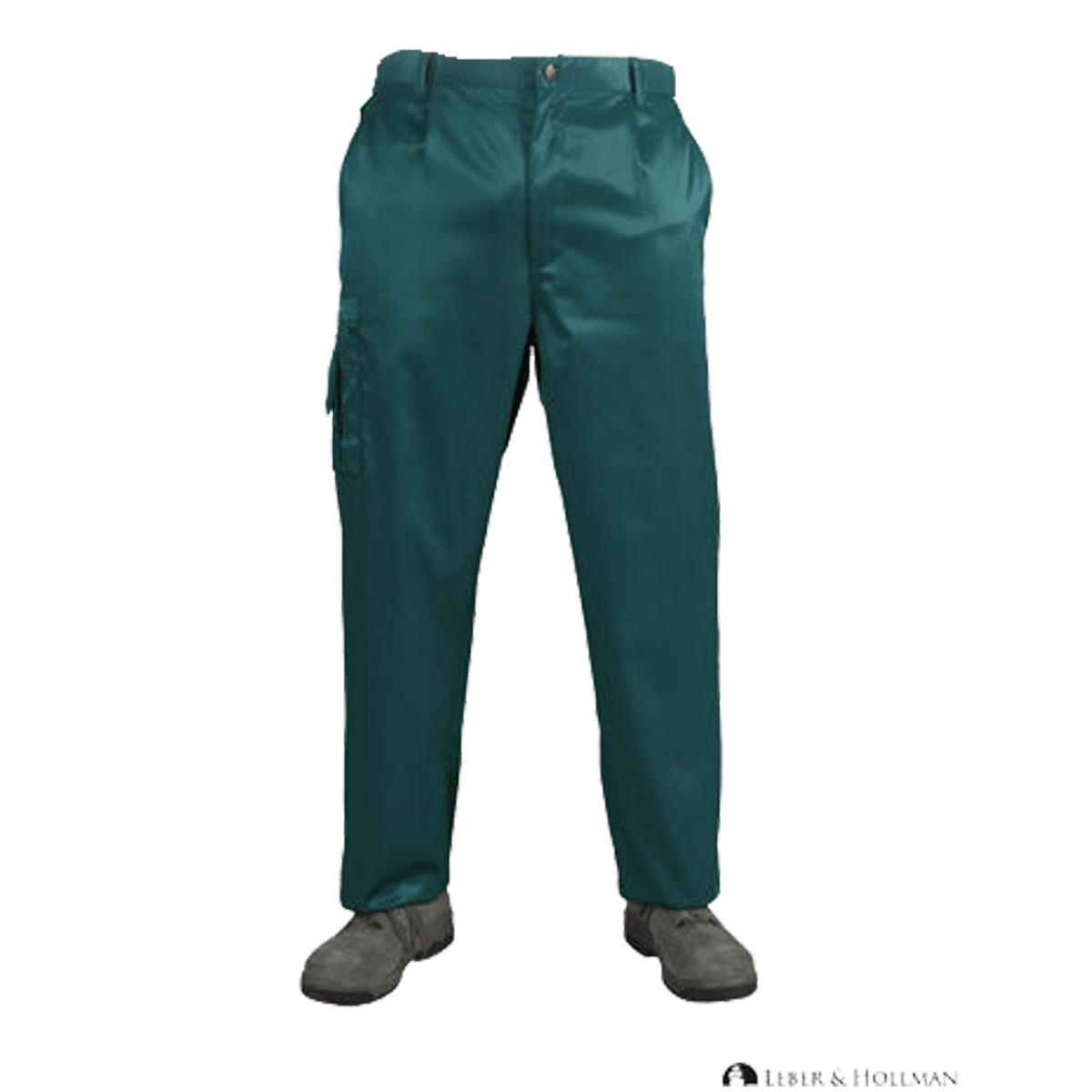 LEBER&HOLLMAN LH-TWISTER Z 60 Spodnie Ochronne Zielone Wodoodporne dla Pracowników Myjni