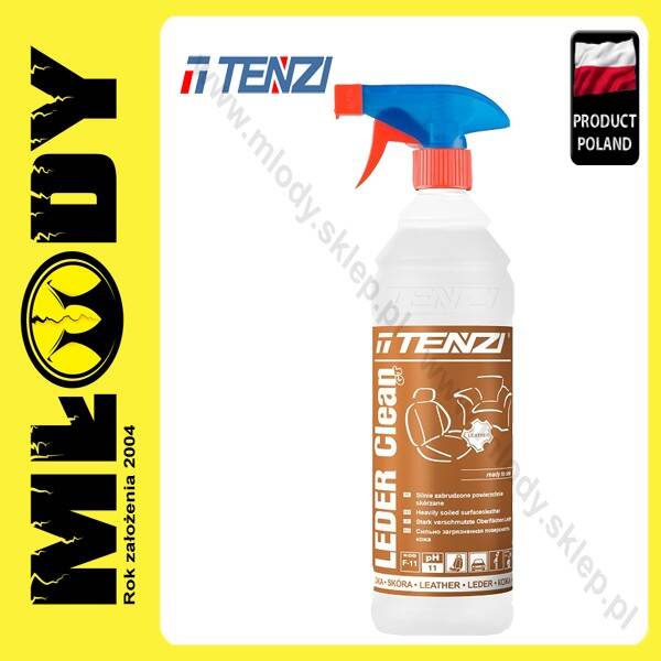 TENZI Leder Clean GT 1l Preparat do Mycia Skórzanej Tapicerki i Mebli Skórzanych Spray