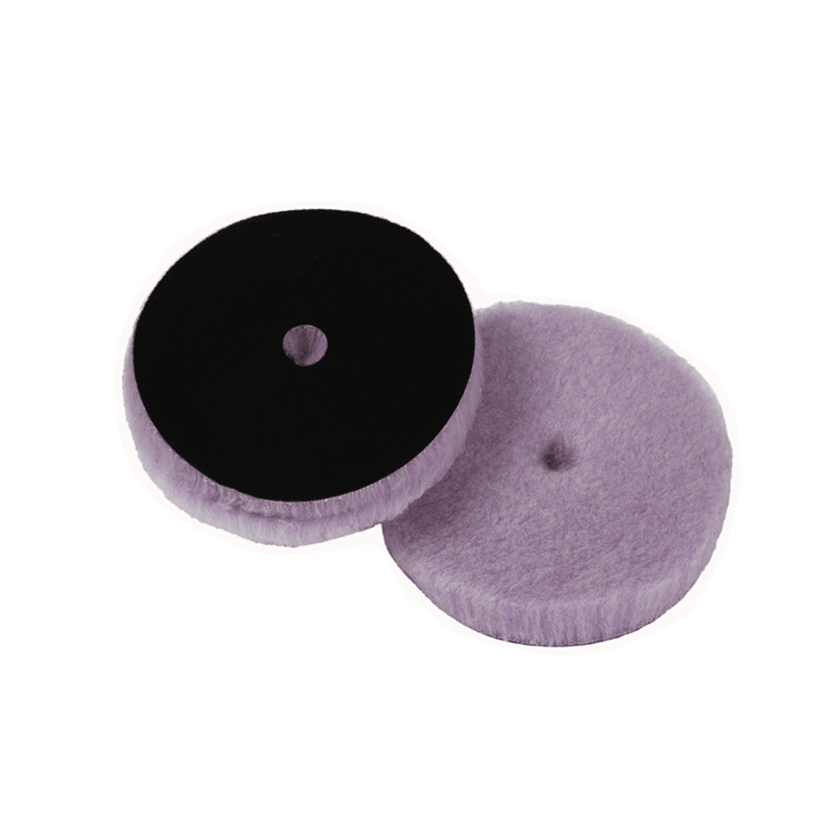 LAKE COUNTRY Purple Foamed Wool Buffing Pad Polerski Wełniany 3-1/2