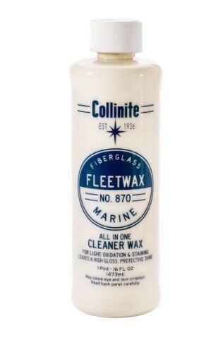 COLLINITE 870 Fleetwax Liquid Cleaner Wax 473ml Preparat o Właściwości Mleczka Oczyszczającego i Wosku Ochronnego