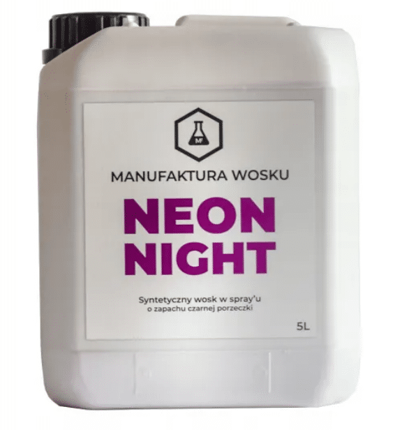 MANUFAKTURA WOSKU Neon Night 5l Syntetyczny Wosk w Spray'u