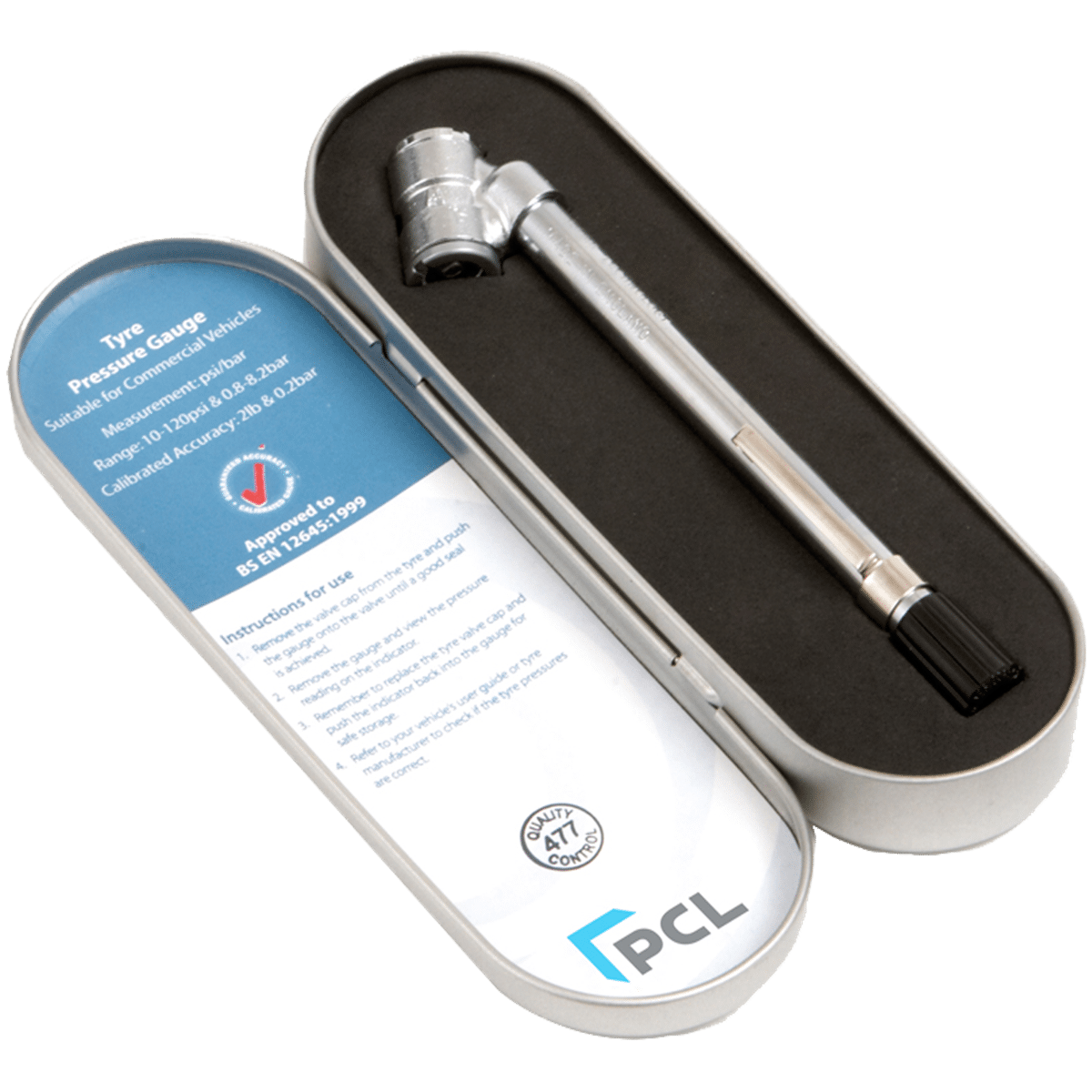 PCL Miernik Ciśnienia Ręczny Bliźniak w Etui