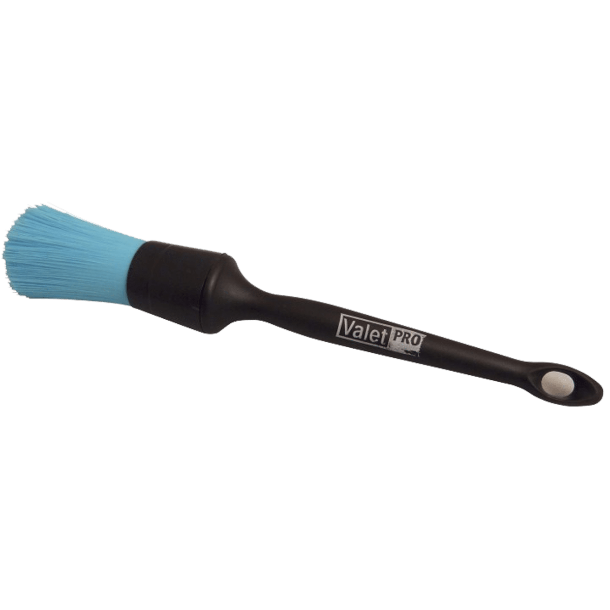 ValetPRO Chemical Resistant Brush Black Handle Pędzel do Detailingu Niebieskie Włosie Rozmiar 18
