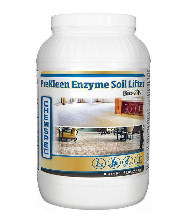 CHEMSPEC PreKleen Enzyme Soil Lifter 2,7kg Enzymatyczny Pre-Spray do Usuwania Zabrudzeń Białkowych