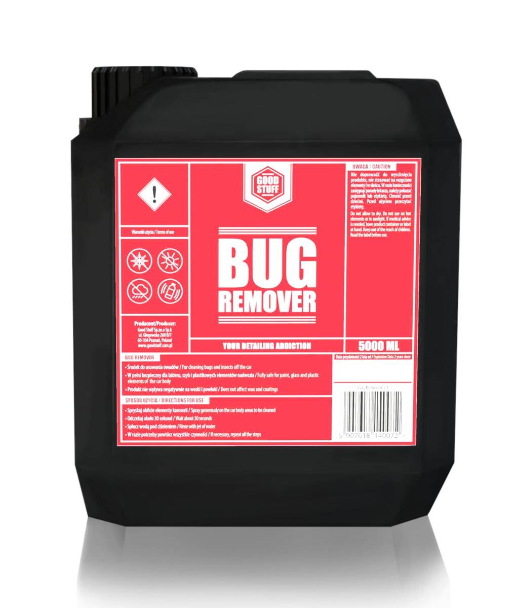 GOOD STUFF Bug Remover 5l Skuteczny Preparat do Usuwania Owadów z Karoserii