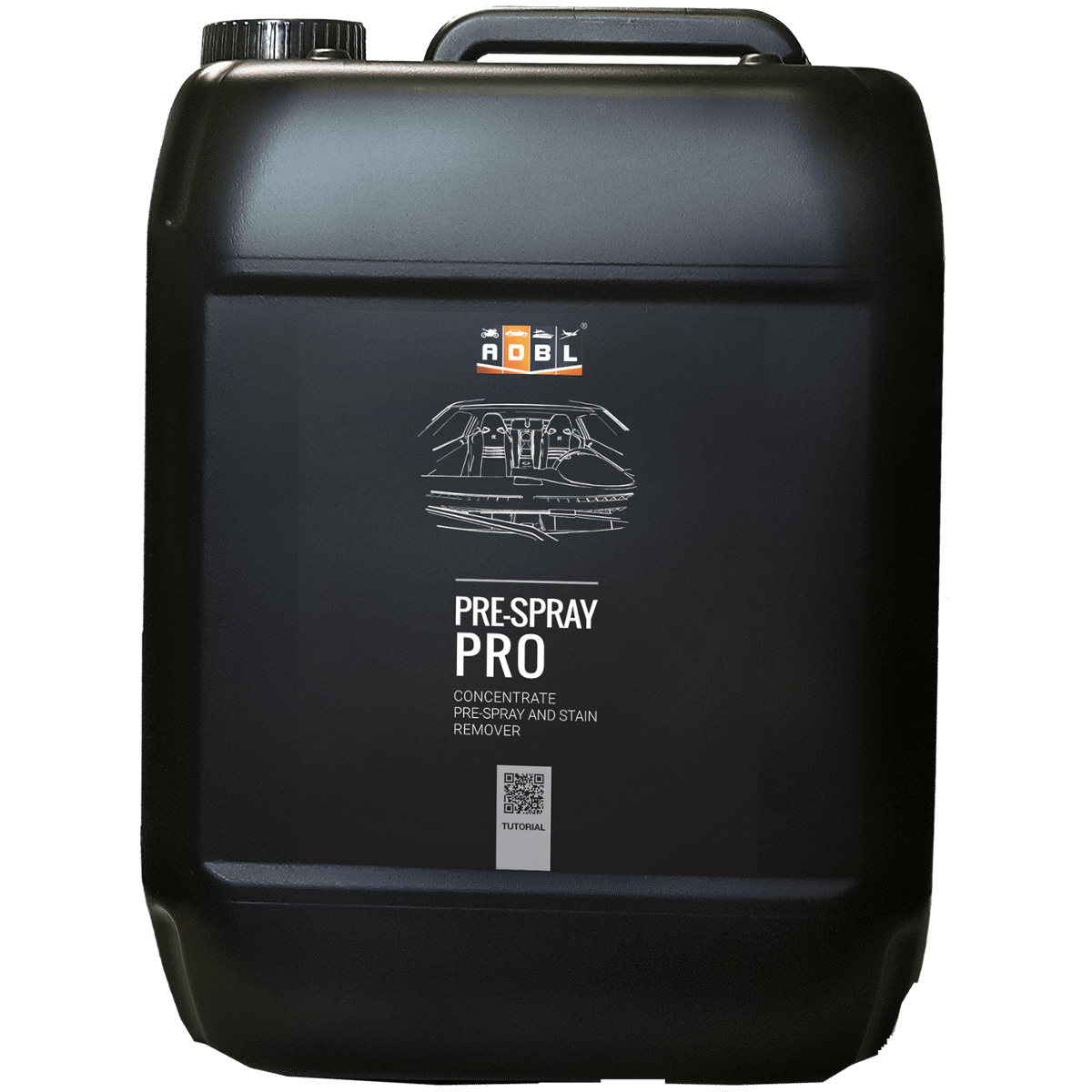 ADBL Pre Spray Pro 5l Środek do Prania Materiałowej Tapicerki Samochodowej