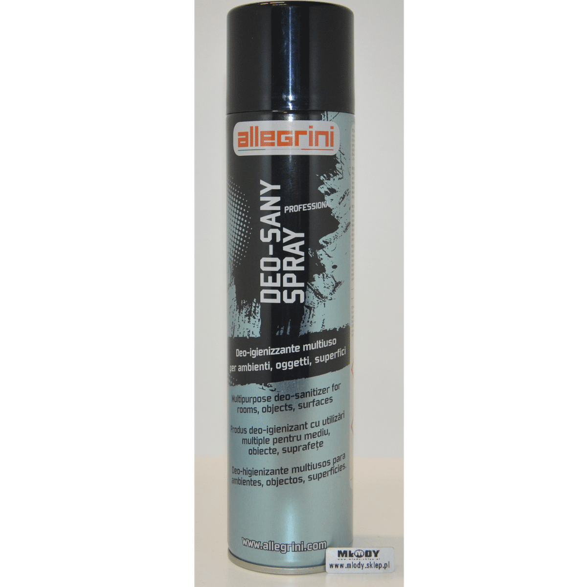 ALLEGRINI Deo Sany Spray 400ml Wielofunkcyjny Preparat Neutralizujący Odświeżający i Odkażający