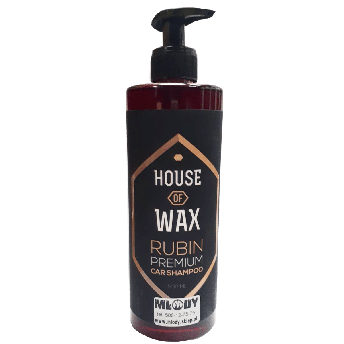 HOUSE OF WAX Rubin Car Shampoo 500ml Szampon o Neutralnym pH