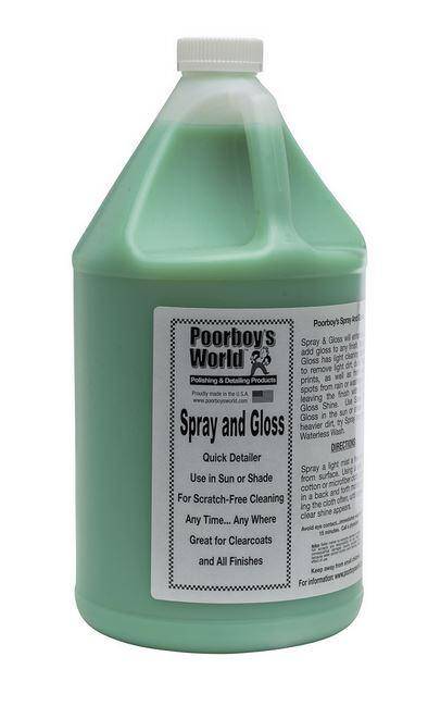 POORBOY'S WORLD Spray and Gloss 3,8l Quick Detailer