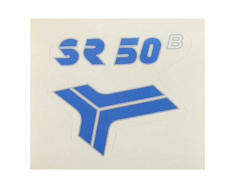 Naklejka SR 50- niebieska