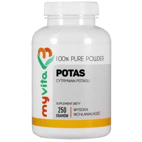 MYVITA Potas (cytrynian potasu) 250g