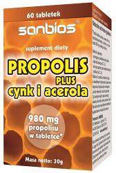 Propolis Plus Cynk i Acerola 60
