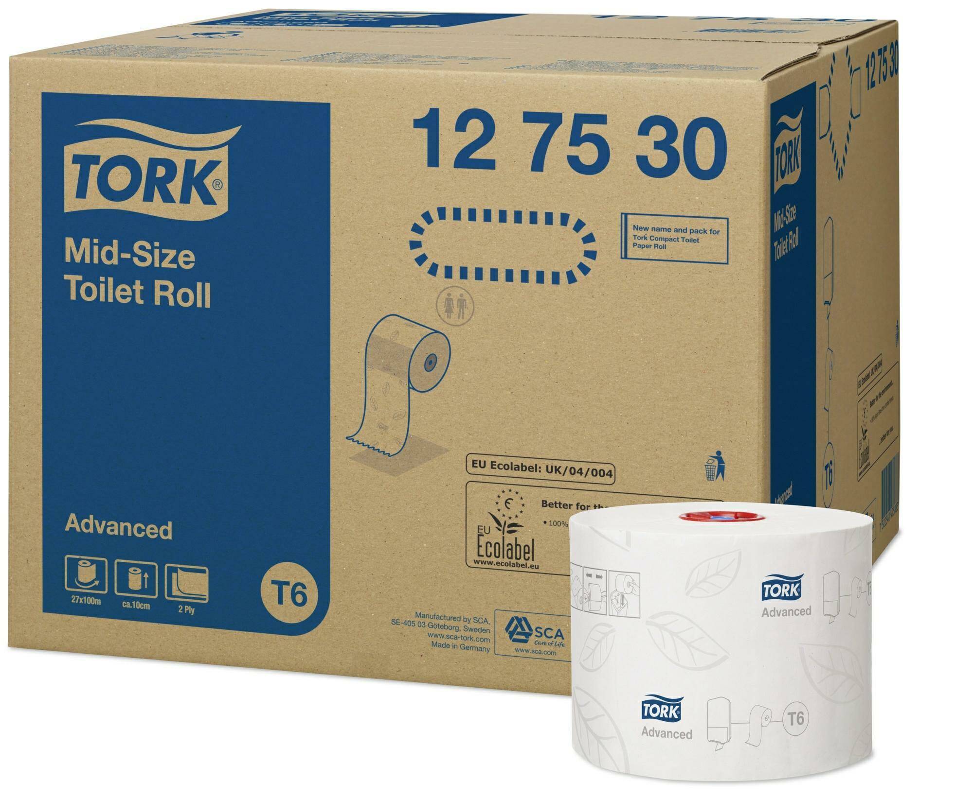 TORK papier toaletowy Advanced T6 op. 27