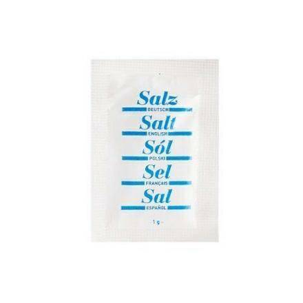 Sól spożywcza 1g PROSTOKĄT 50x35mm
