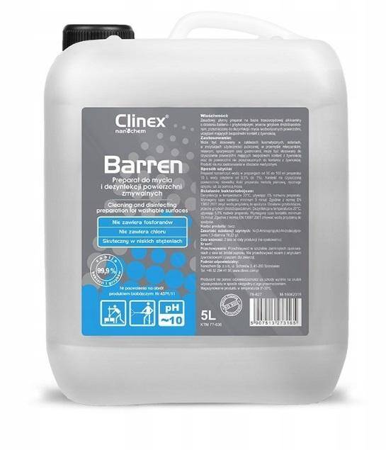 CLINEX Barren 5L koncentrat