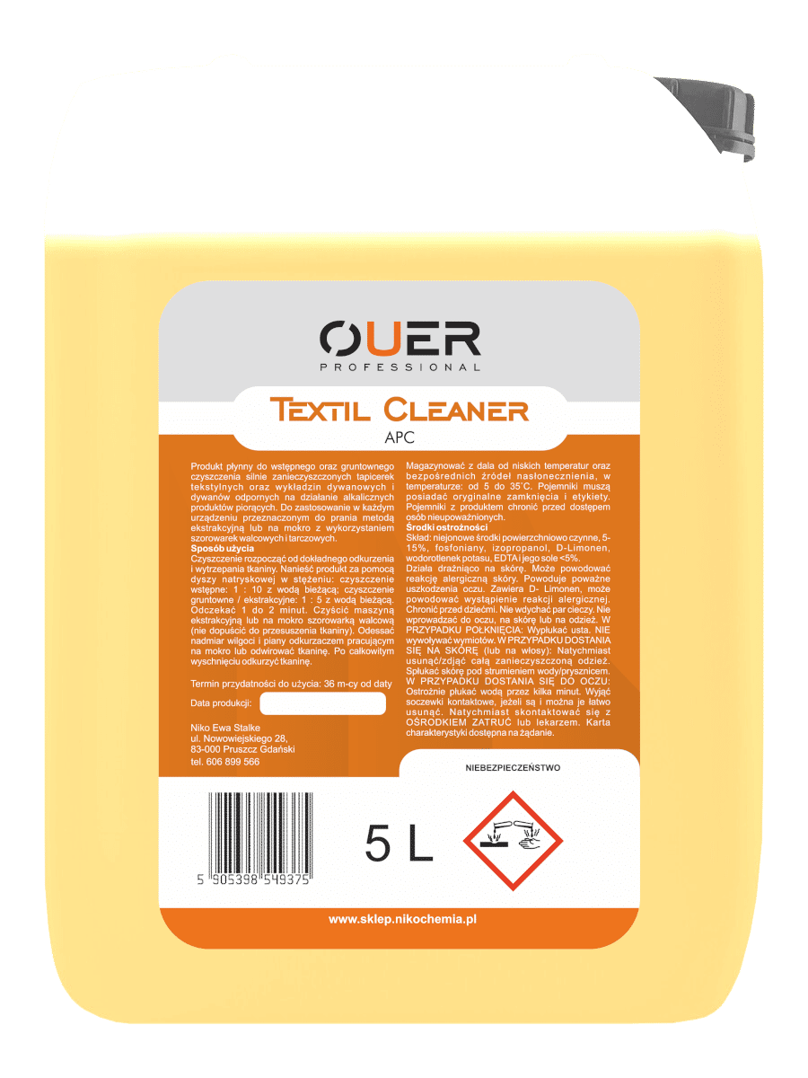 OUER - Textil Cleaner 5 L