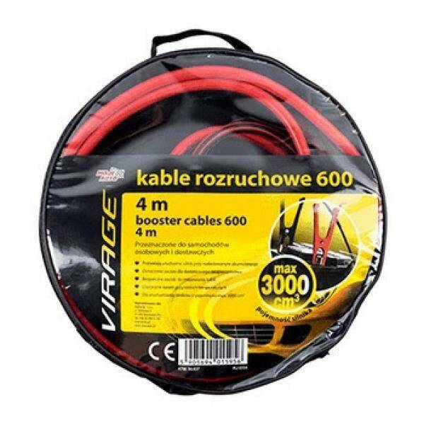 Amtra kable rozruchowe 600A 4M 94-037