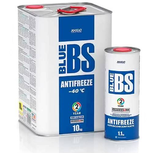 Xado płyn chłodniczy antifreeze niebieski BS 4L
