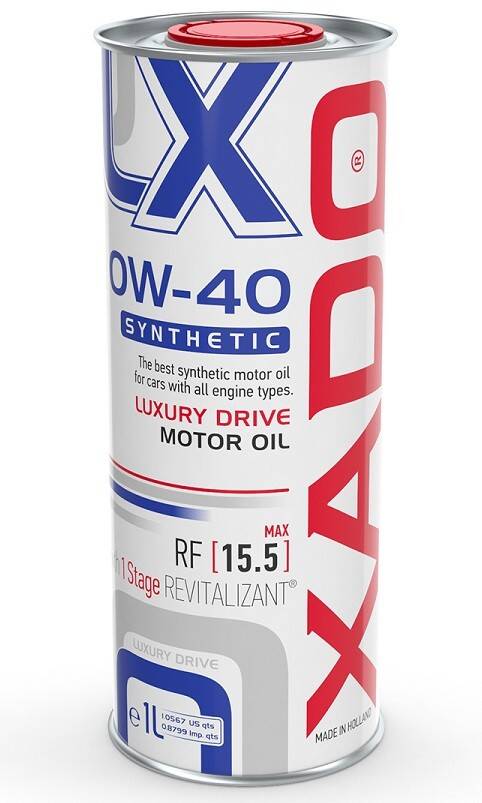 Xado Atomic Oil Luxury Drive 0w40 1L