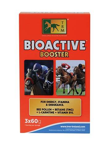 TRM BioActive (3x60g) - suplement dla koni stosowany przed startem w celu podniesienia energii
