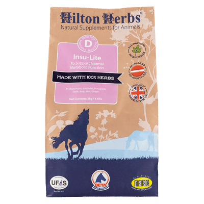 Hilton Herbs Insu Lite 2kg - suplement dla koni regulujący poziom cukru we krwi