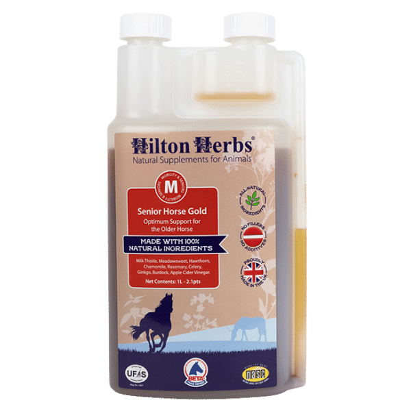 Hilton Herbs Senior Horse Gold 1l - suplement dla starszych koni