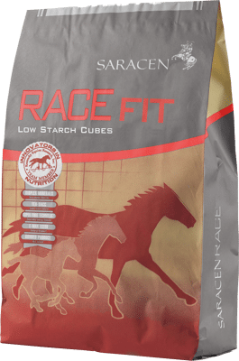 SARACEN RaceFit Cubes 20kg - pasza dla koni wyścigowych o niskiej zawartości skrobi