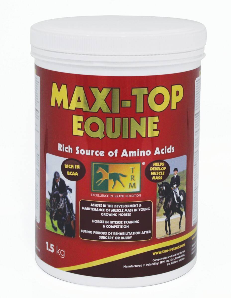 TRM Maxi-Top Equine 1,5 kg - suplement dla koni poprawiający kondycję mieśni