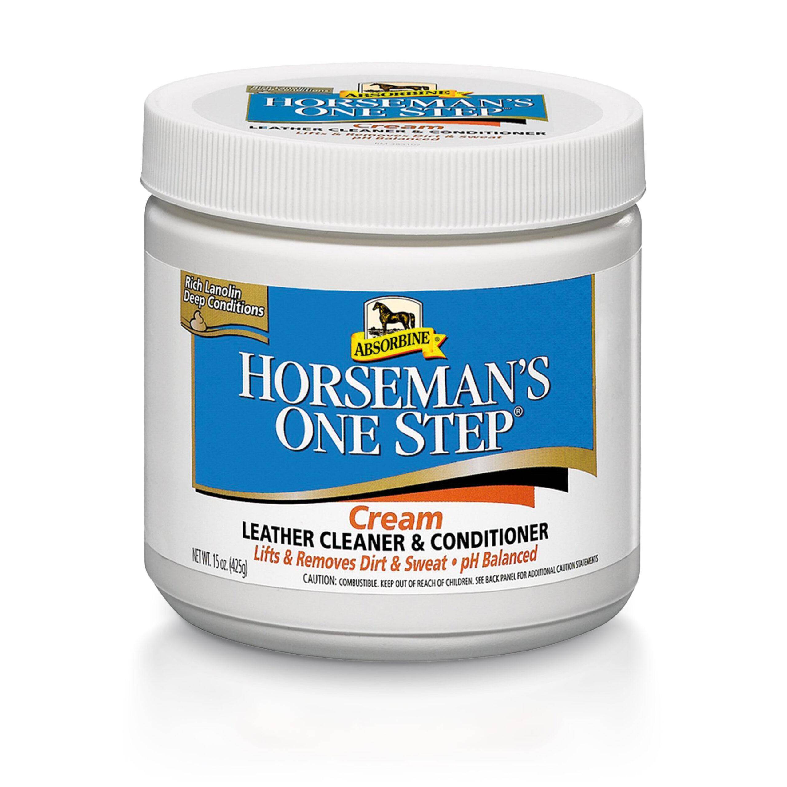 Absorbine Horsemans One Step Cream 425g  - preparat do czyszczenia skóry