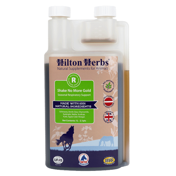 Hilton Herbs Shake No More Gold 1l - suplement dla koni alergicznych